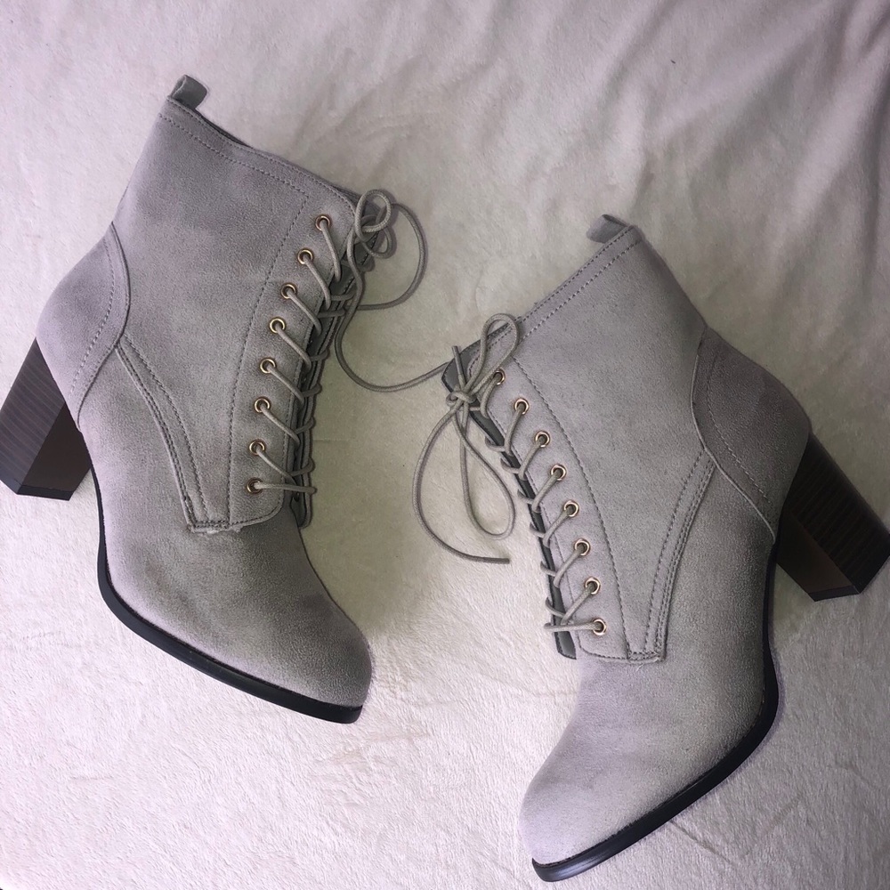Lace-up Booties - Picture 2 of 4